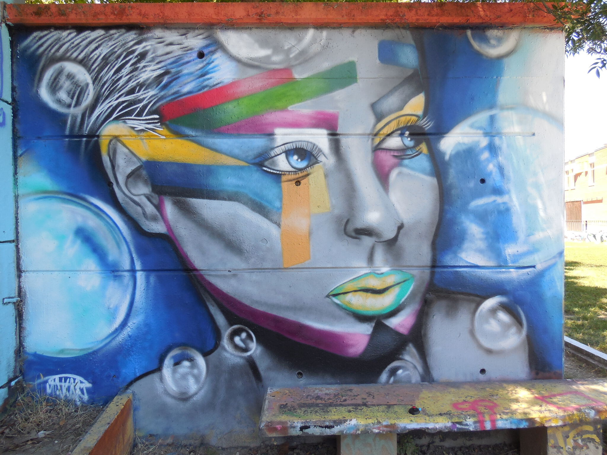 Mak Art&mdash;Portrait coloré (n'est plus visible)