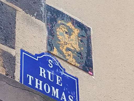 Mosaic artwork of Antoine Léonard Thomas
