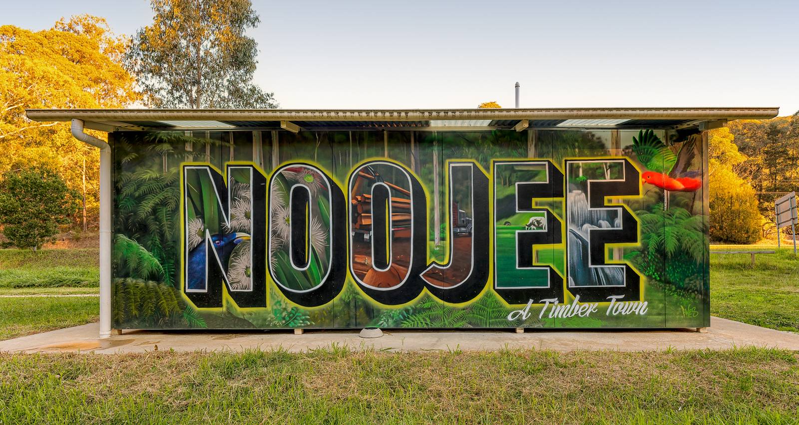 Danny Awes&mdash;Noojee Public Toilets 2
