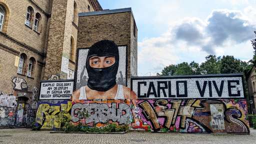 Carlo Vive - Memorial for Carlo Giuliani