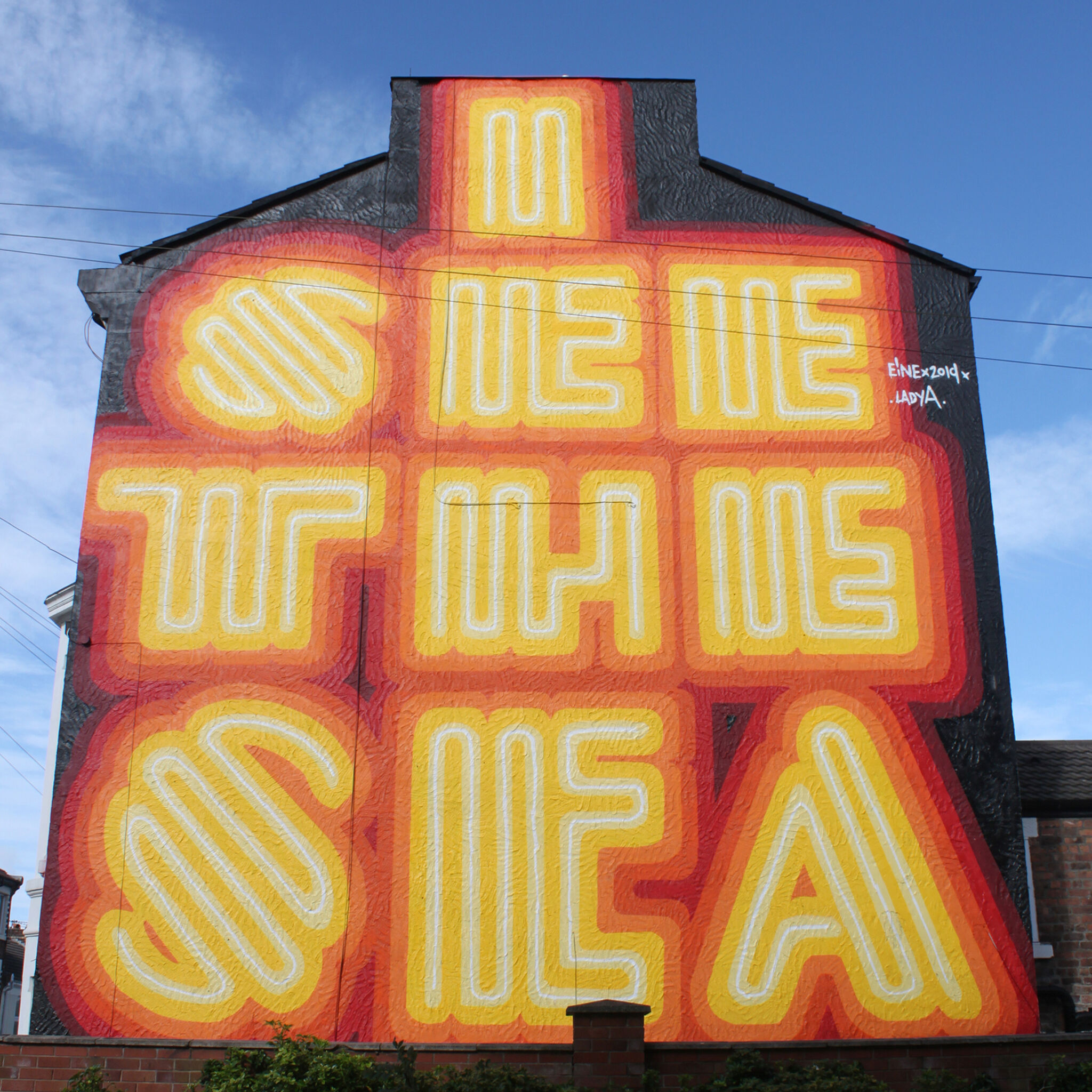 Ben Eine&mdash;I See The Sea
