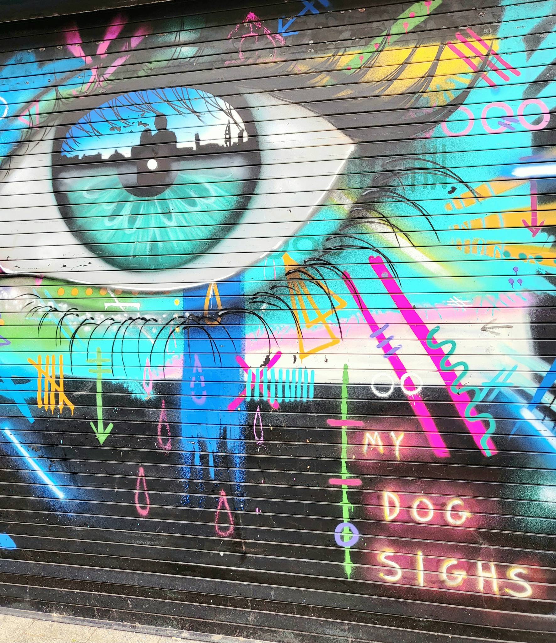 My Dog Sighs&mdash;Freedom Seeds Shutters