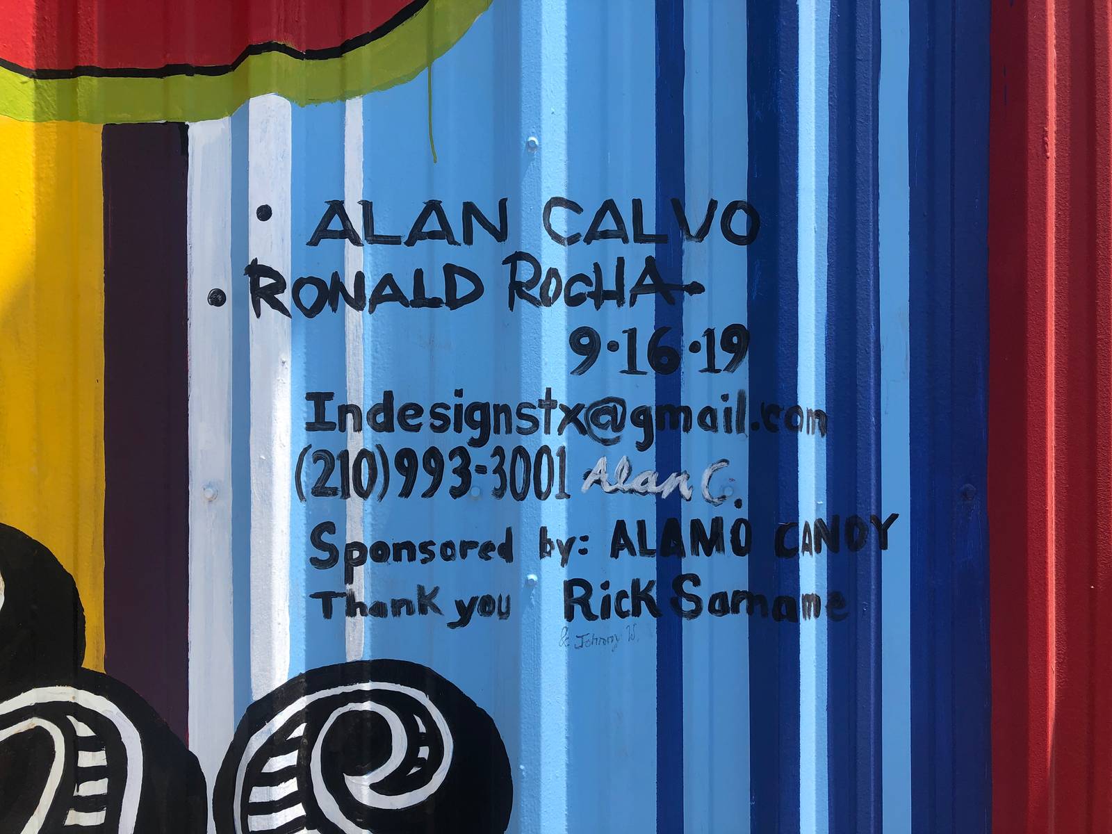 Alan Calvo, Ronald Rocha&mdash;Welcome to San Antonio