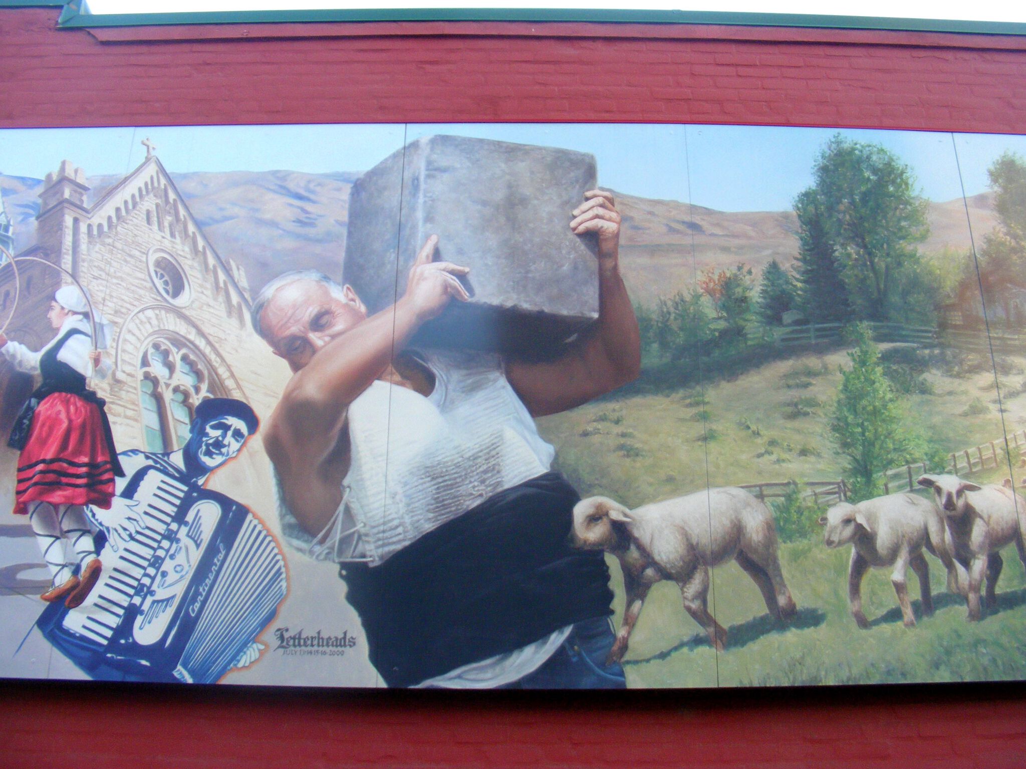 The Letterheads&mdash;The Basque Mural