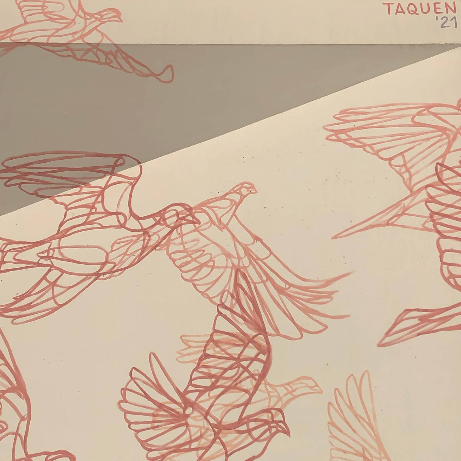taquen&mdash;Nuée de Palombes