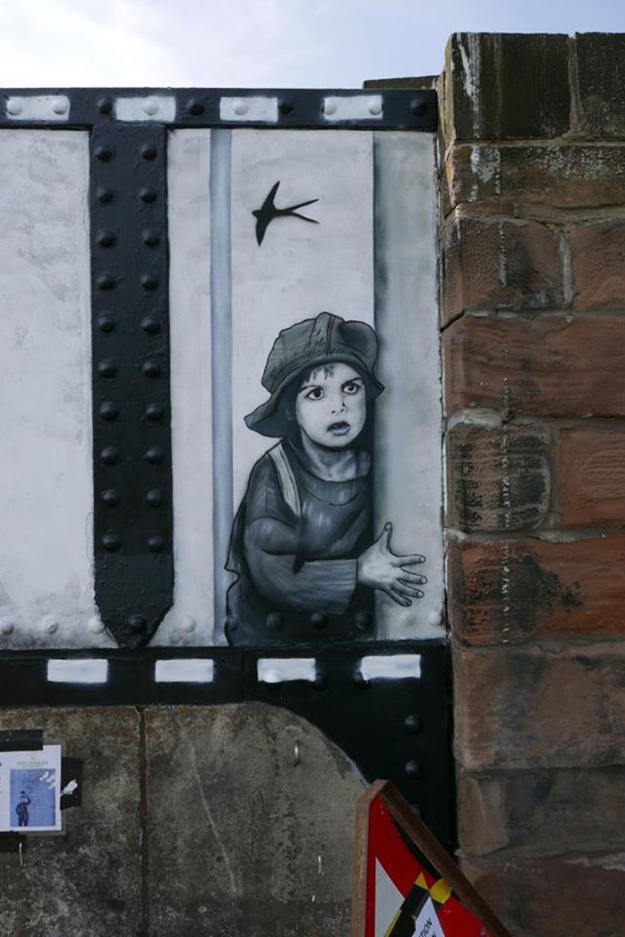 Dice 67&mdash;Charlie Chaplin Mural