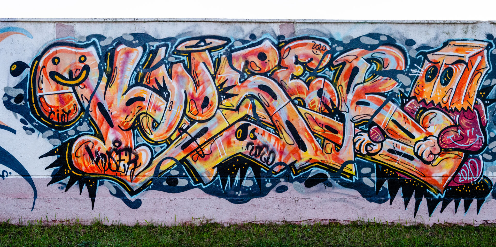 Harcea Pacea, OhBoy, Burok, Pisica Pătrată (Square Cat), ILUC, Goes, Sfer, Kuser, Roper, Pulsar Sinaps, Snek&mdash;Nicolina Legal Wall