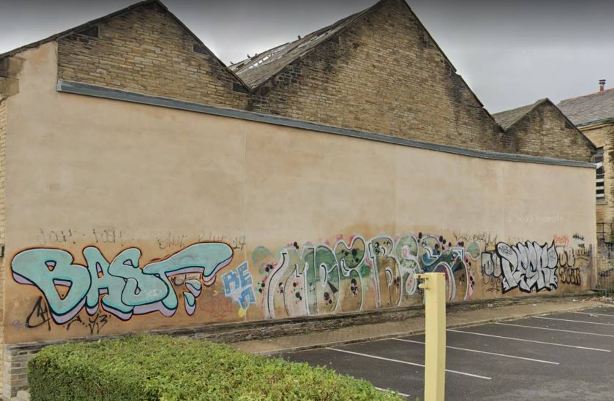 &mdash;Burnett St Carpark Free Wall