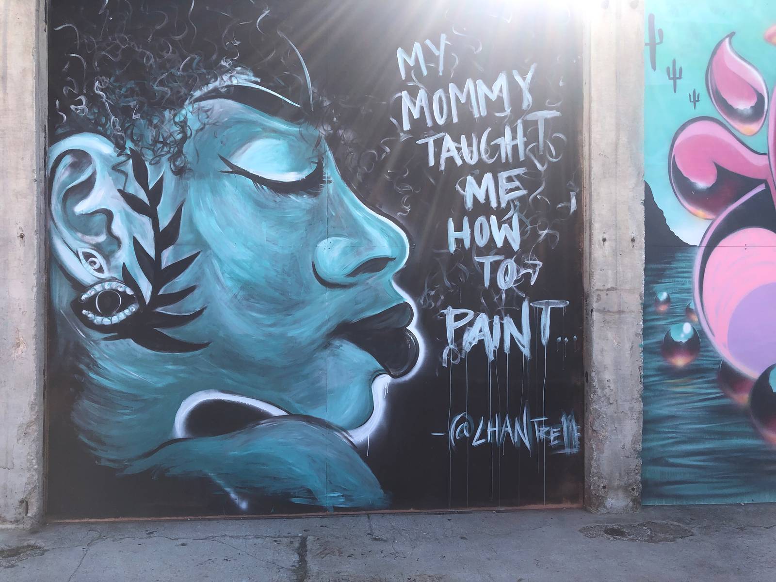 @chantre11e&mdash;My Mommy taught me how to paint