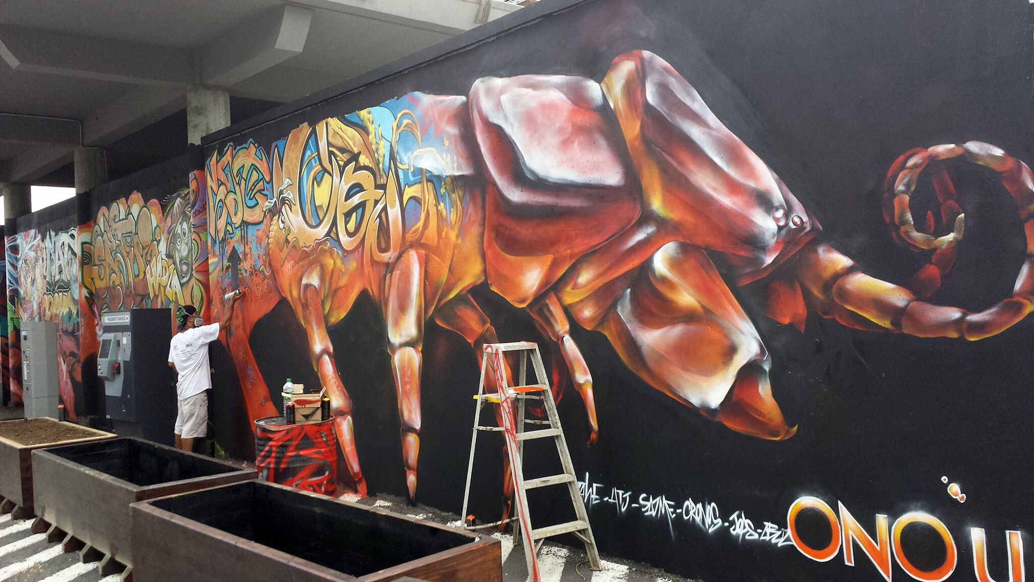Tahe, Hell Ton John, Sajme, Cronos, Jops, Abuz&mdash;Tahe, Hell Ton John, Sajme, Cronos, Jops and Abuz in Papeete