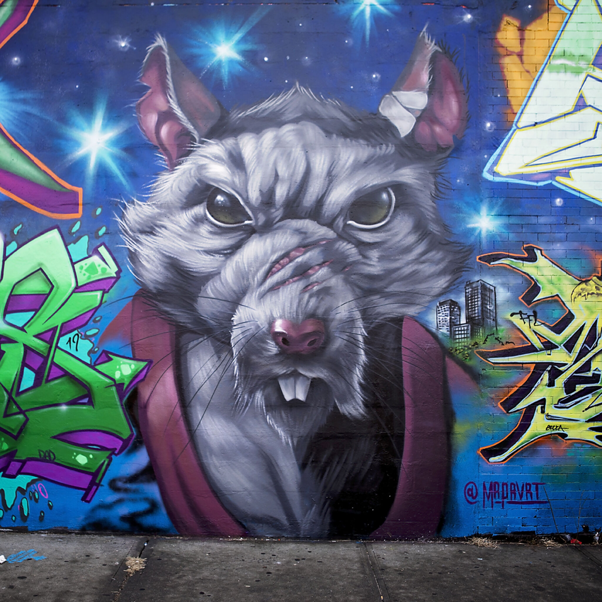 Justin Suarez (Aerosol Kingdom)&mdash;Untitled