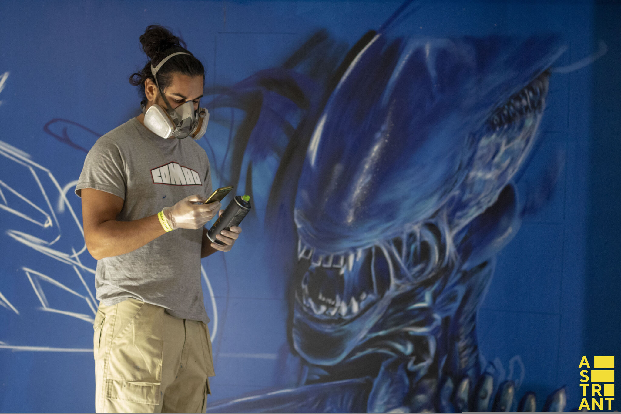 RoosArt_Paintings, The Combi Killers, combo, Edo Rath, ENigMa, LilMel, Verfbrigade, Nol, DuelOne&mdash;Pathe  Parkeergarage