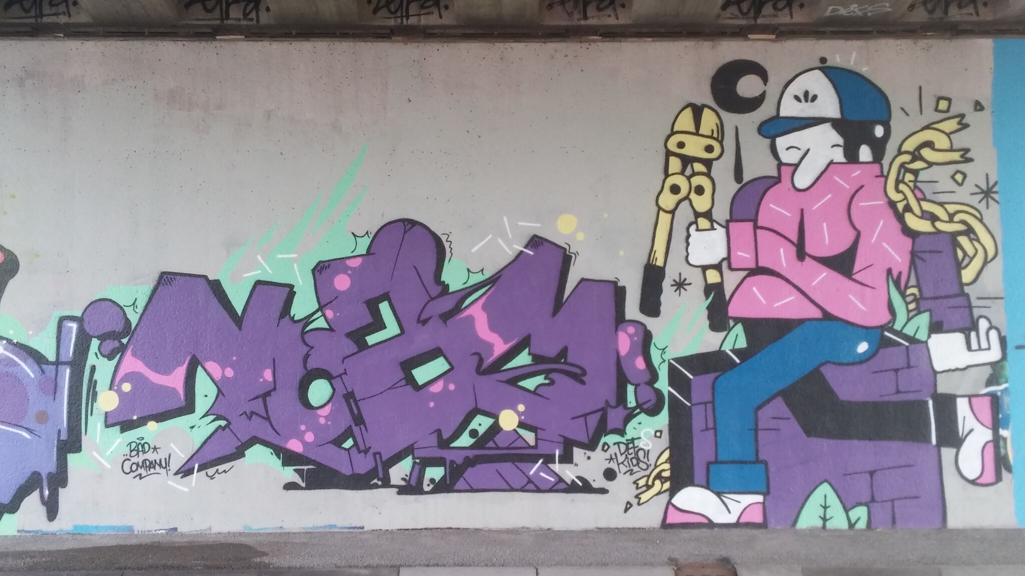 ETRS, Mega, MOSK, Romeo, Unoks Nozm&mdash;Marshallweg (Hall of Fame)