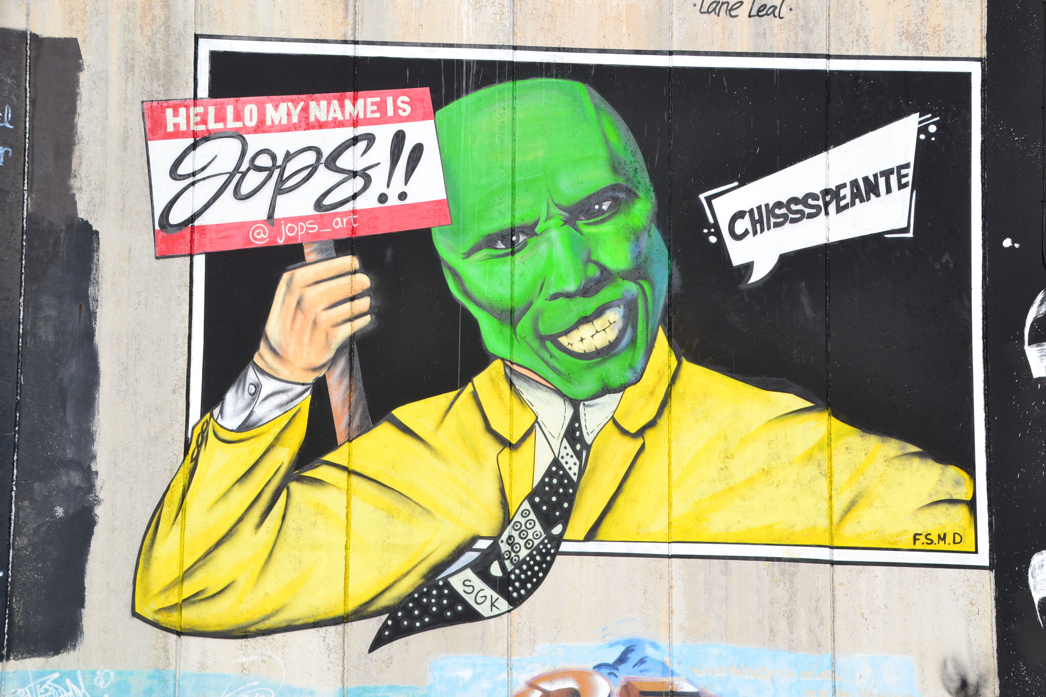Jops&mdash;La máscara
