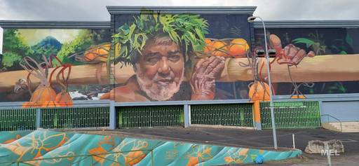 Orange carrier of Punaauia