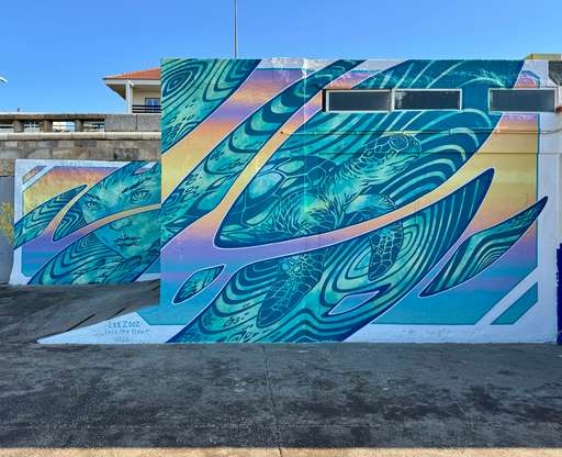 Mural “Into the flow”
