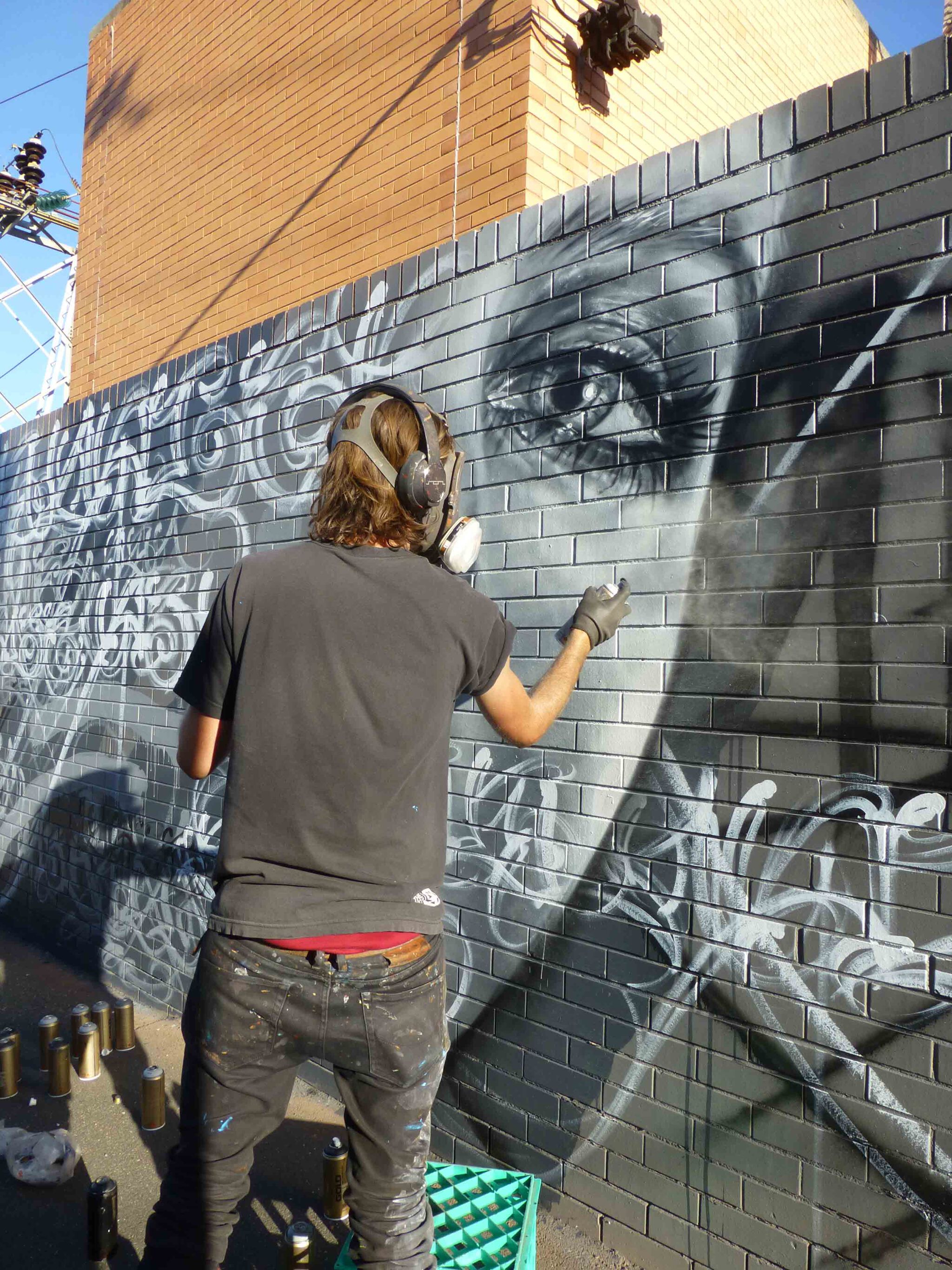 Adnate, Rone, AskewOne, Guido van Helten, Mayonaize&mdash;Collingwood Substation