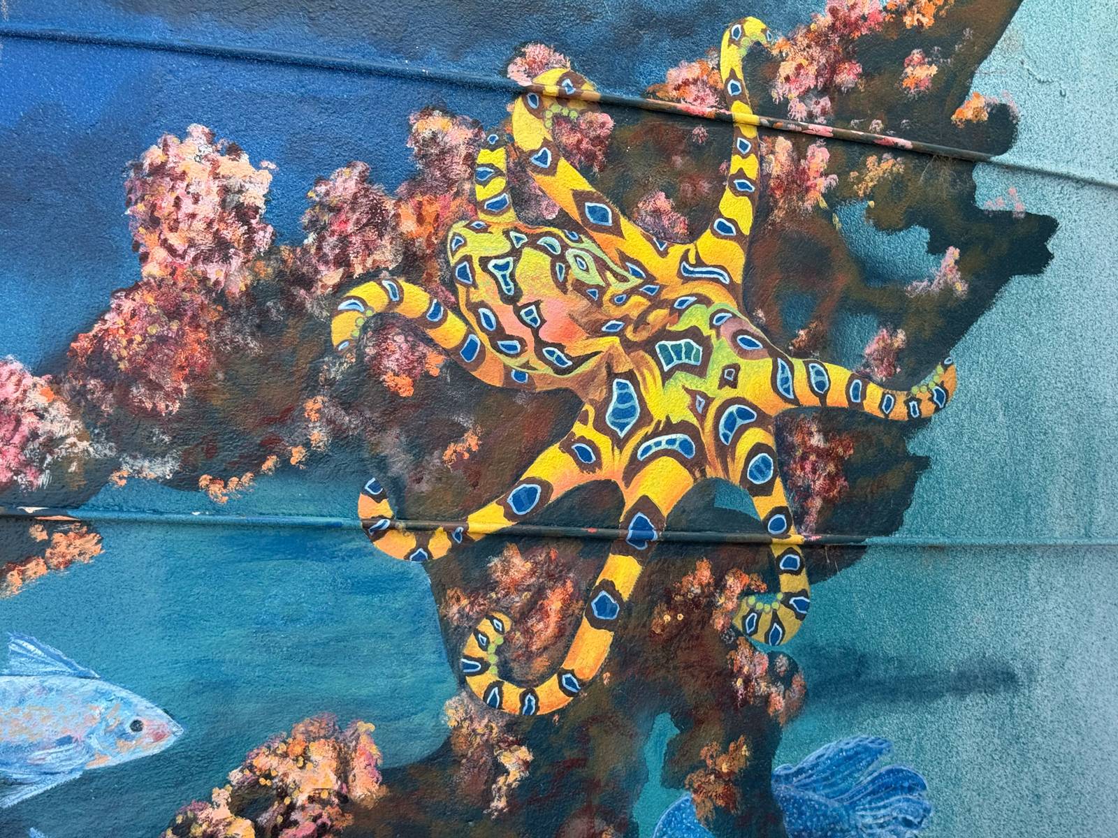 Jason Swales, Rachelle Plazeriano, Ngrakani Harley Hall, Stephen Renfrey&mdash;Warooka Water Tank Art
