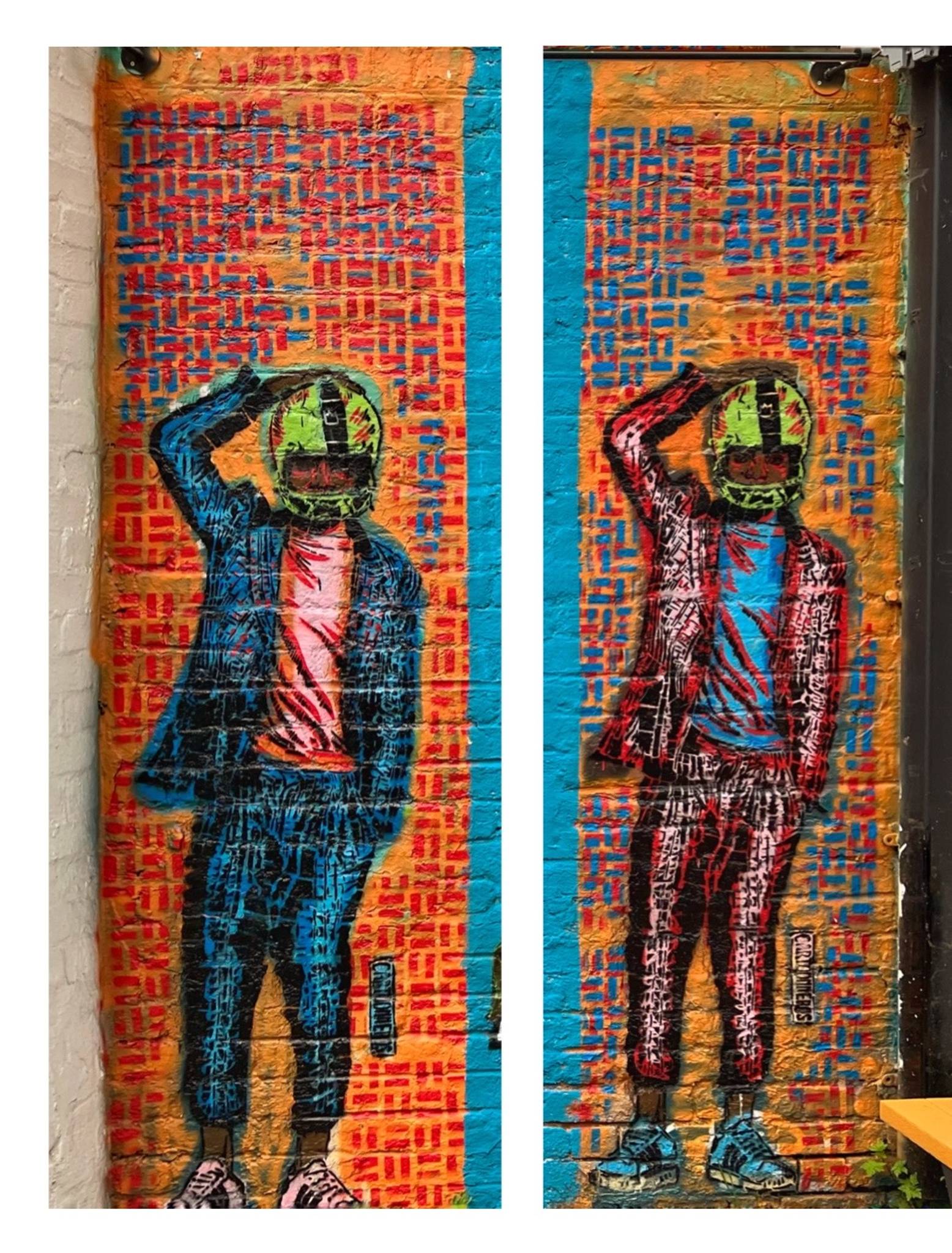 Cartoonneros, Martin Barrantes&mdash;Tall Basquiat