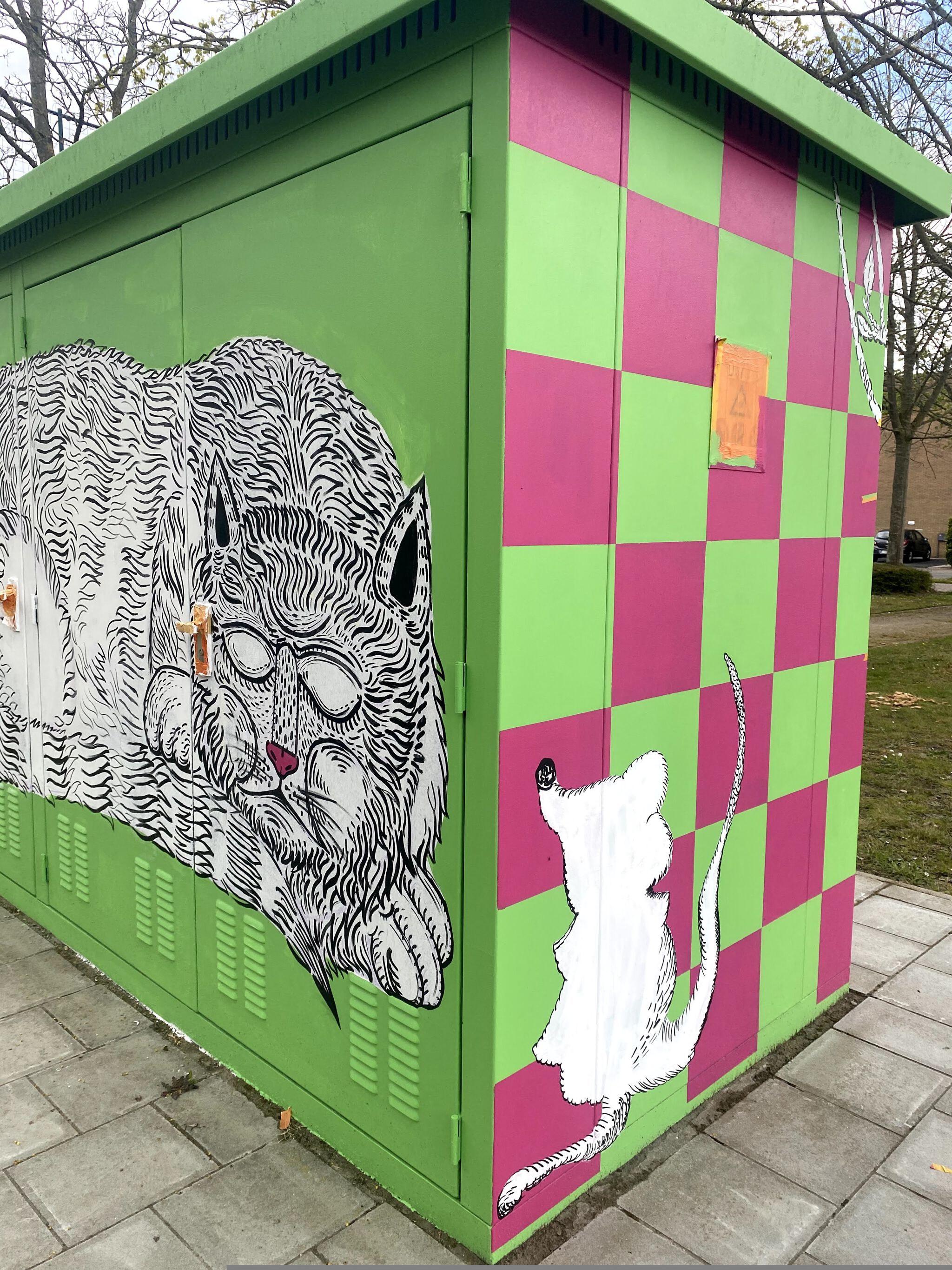 Leerlingen VTI, Johan Desloovere, Karel, Soraya, Britt, Jelle, Rune, Viktor, Tatiano, Shana, Michael, Jonas, Timoty&mdash;Tour Elentrik - Slapende tijger en piepende muis