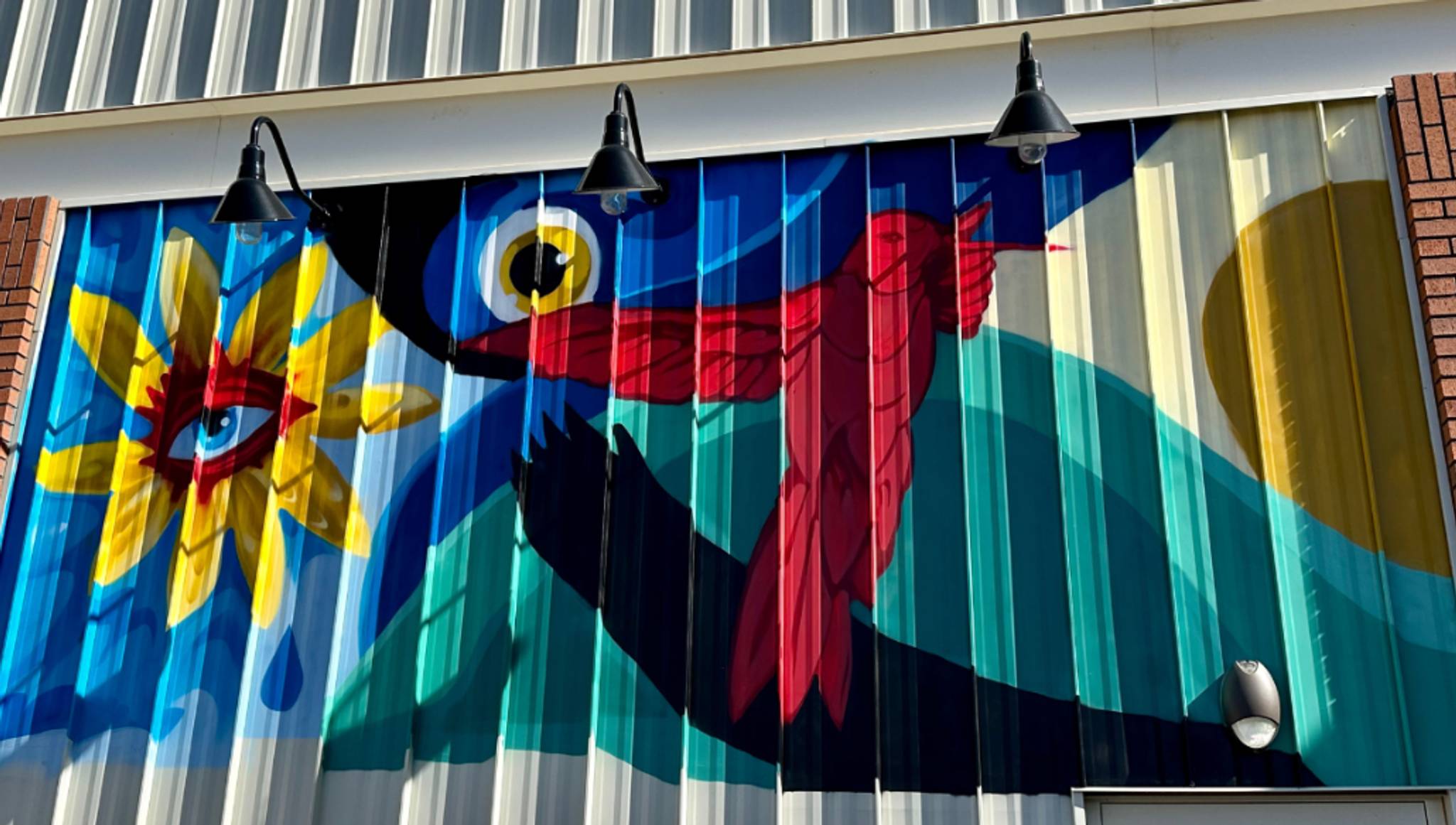 Unknown - Phoenix&mdash;Hummingbird Mural