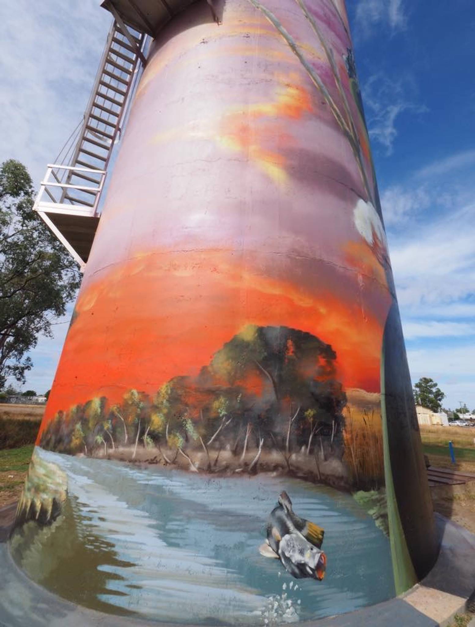 Sam Wilkinson (On The Leans)&mdash;Moura Water Tower