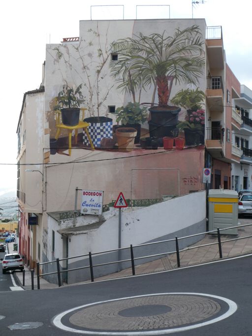 Un patio en Los Realejos