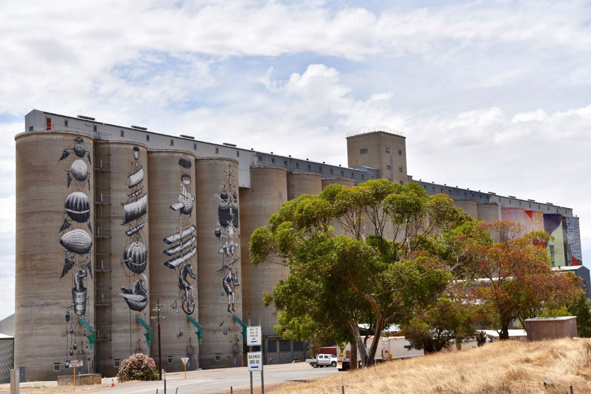 Phlegm, Hense&mdash;Northam Silo Art
