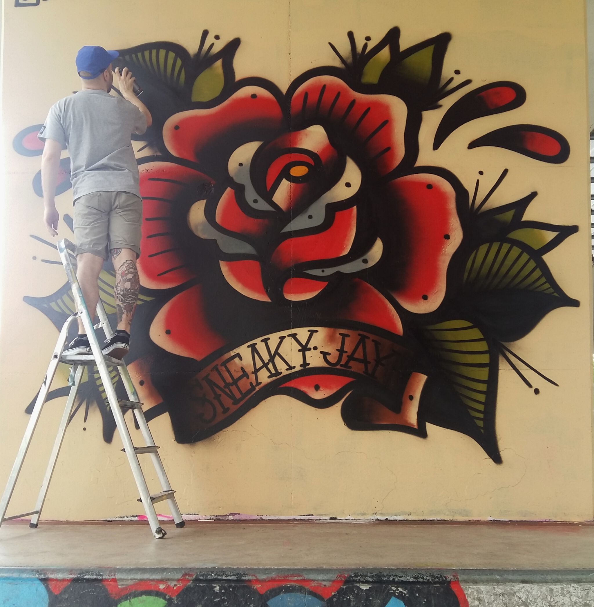 Dase, Aces, Oils, Cesa, Dare, Jayder Tattoos, Bartkore&mdash;Untitled