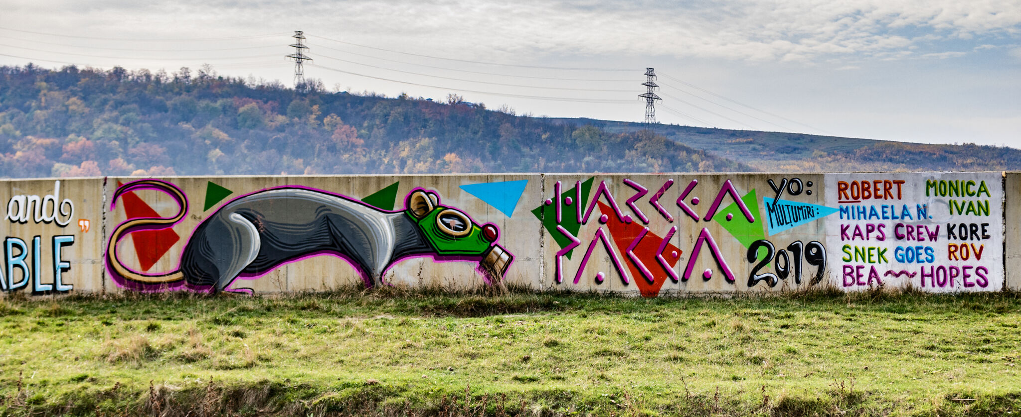 Harcea Pacea, KAPS Crew, RO, Bea Hopes, GRAFO, Mihaela Neli Pavel, Mnec, Snek, Rov, Goes&mdash;InZIDerabilii