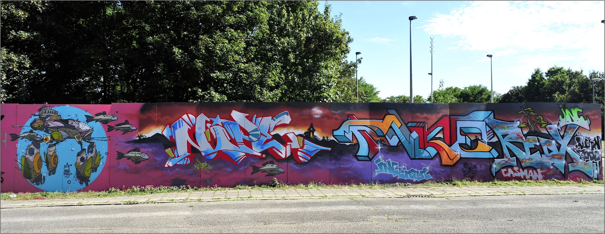 Noname, jnc, Ecto, Acide4000, nilon, nico hayer, Soke - la cabane, etc...., PsoMan&mdash;Skate Parc de Cointe