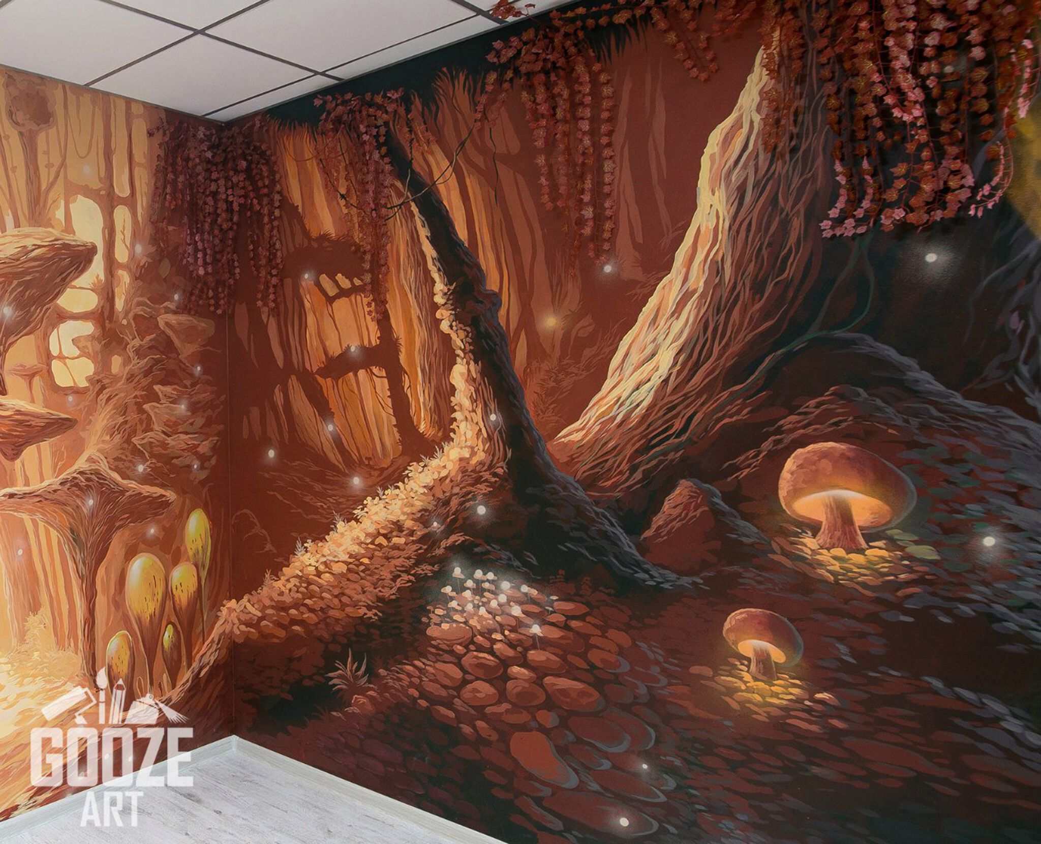 Gooze&mdash;Fly zone  in interior