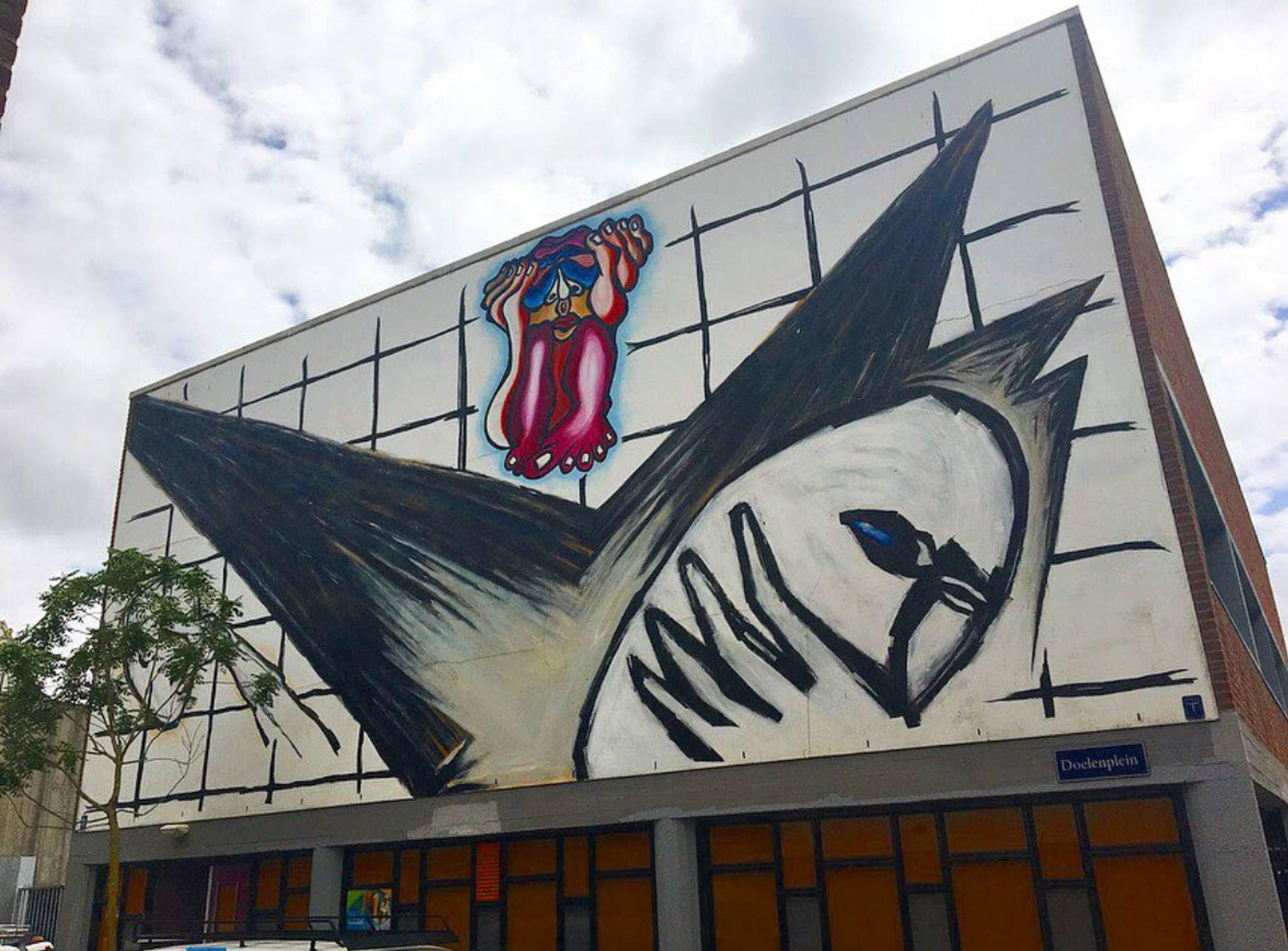 Ronald Ruseler, Jan Willem Post, Erik Prins, Gaby&mdash;Mural for Amnesty International