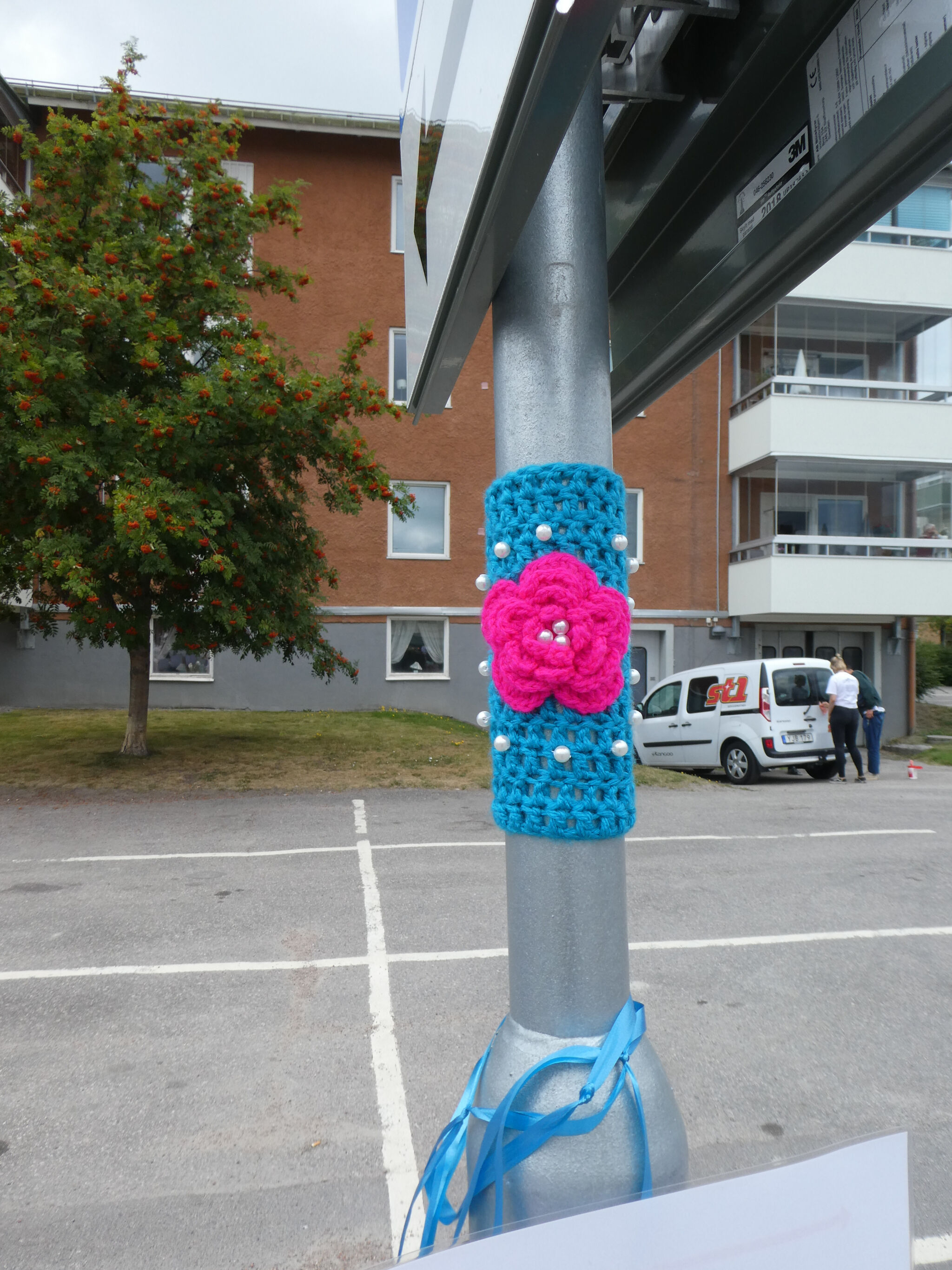 Lilac Lady&mdash;Yarn graffiti