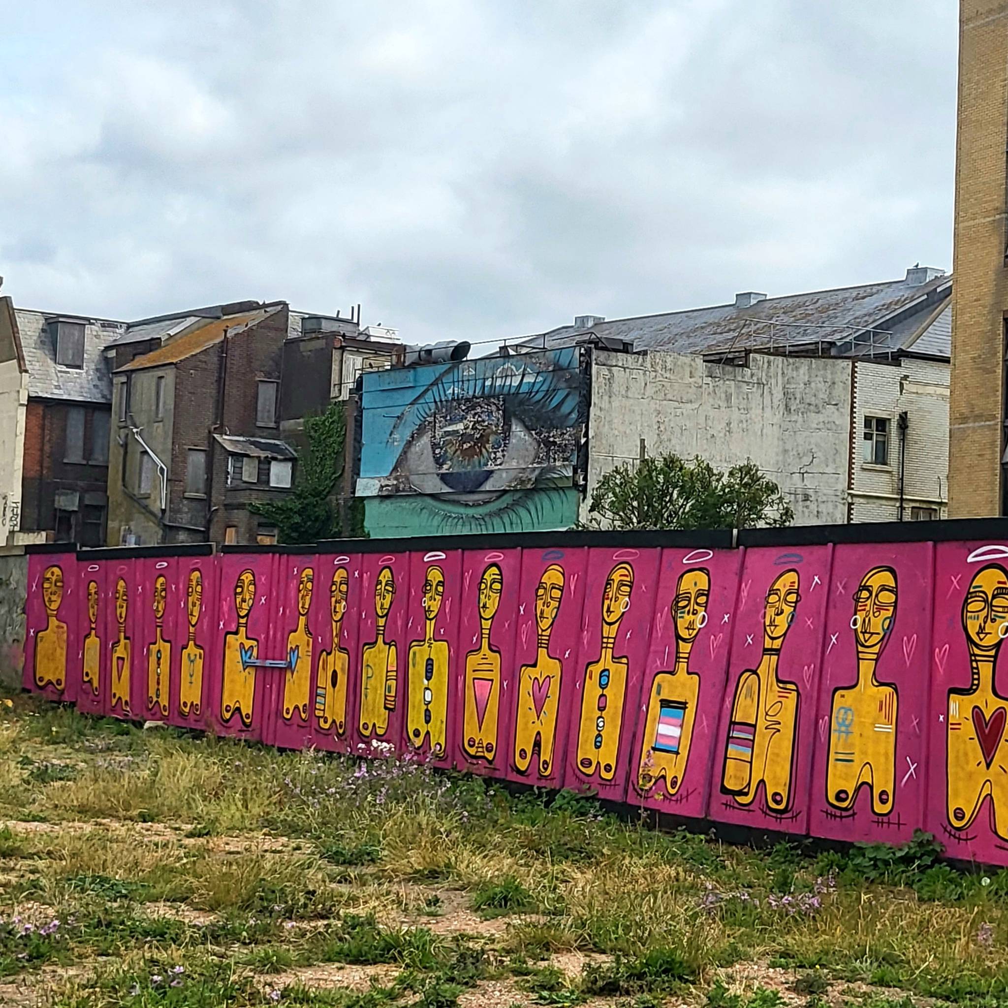 thisismidge, Mistersamo, My Dog Sighs&mdash;Portsmouth Pride Mural