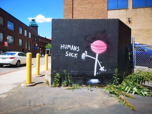 Humans suck