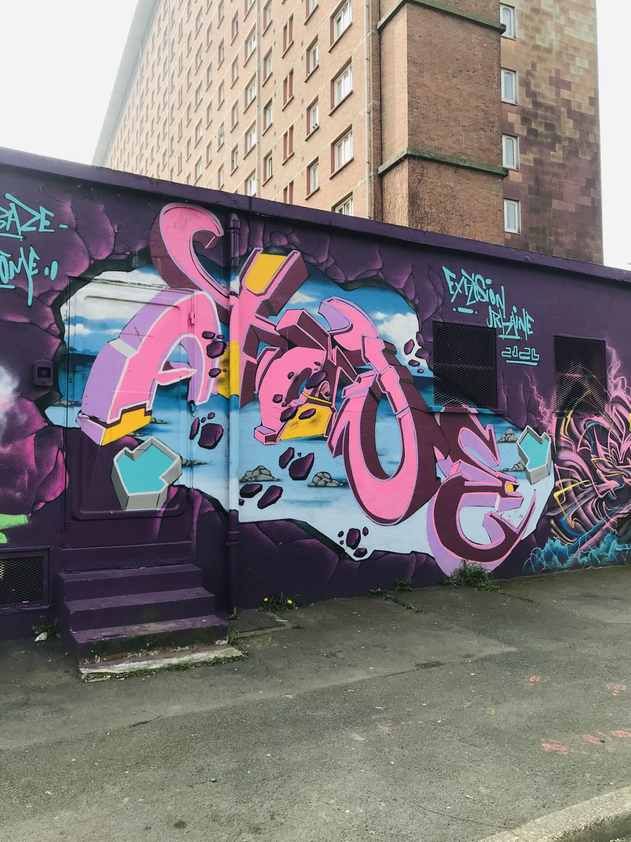 Atome, stephe, satyne, baguette, merese, hako, saroner, AOA, DBA MACIA CREW&mdash;Untitled