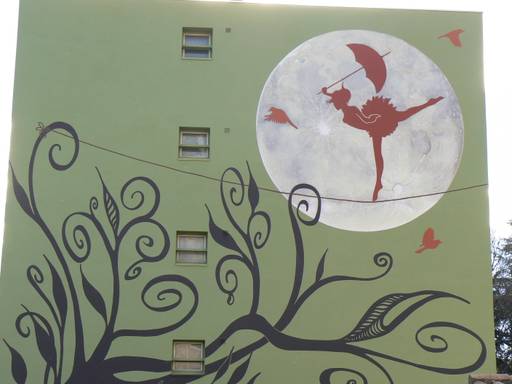 La lune & la Funambule