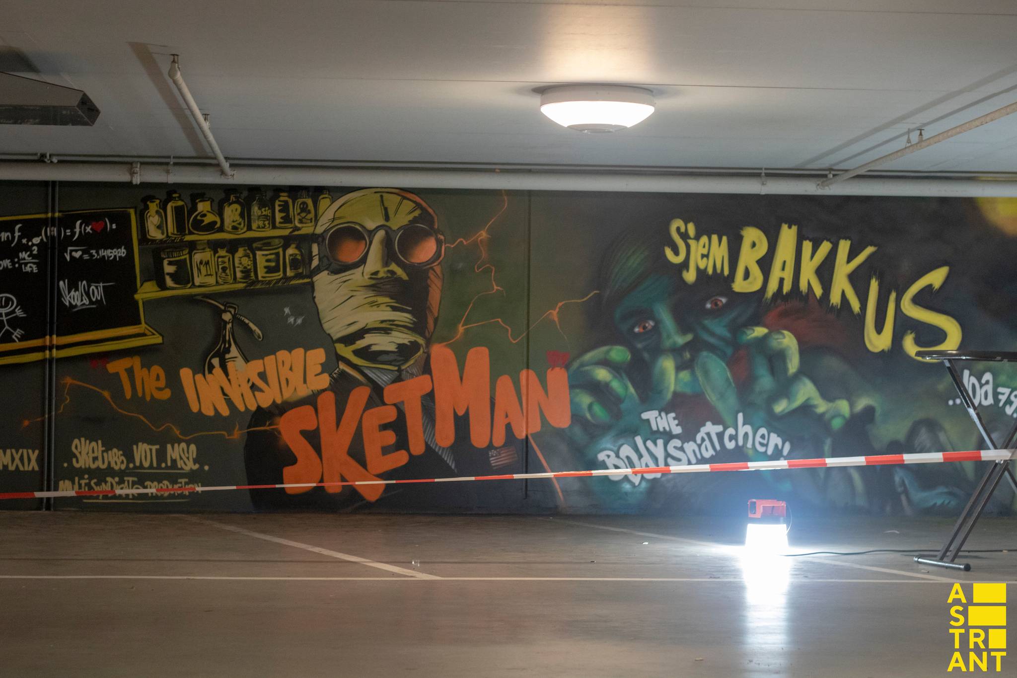 Sjembakkus, Sket185&mdash;Pathe Ede - The Invisible Sketman, The Body Snatcher