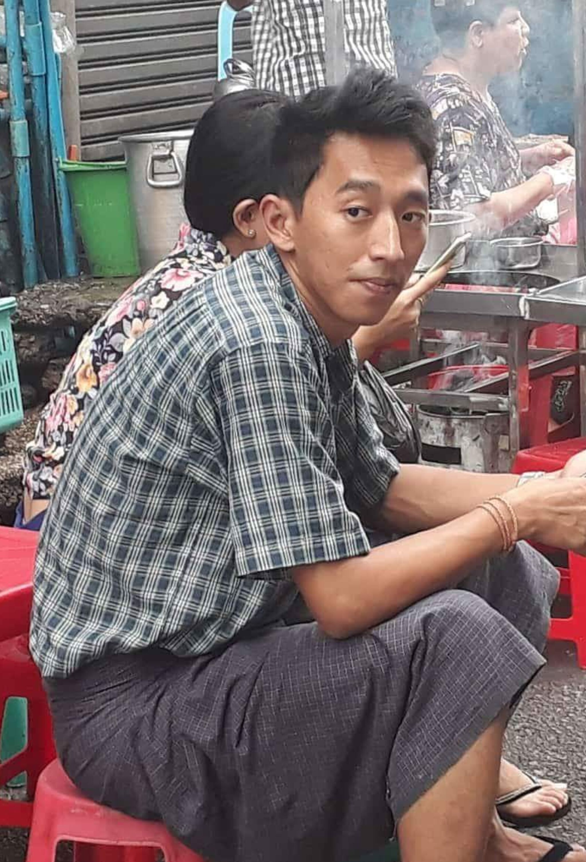 angele de lorme&mdash;ko ko is waiting for his wife