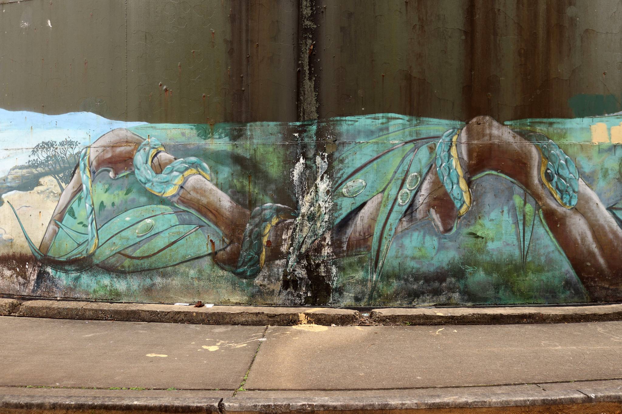 Scott Nagy, Krimsone&mdash;Mount Riverview Water Tank Art