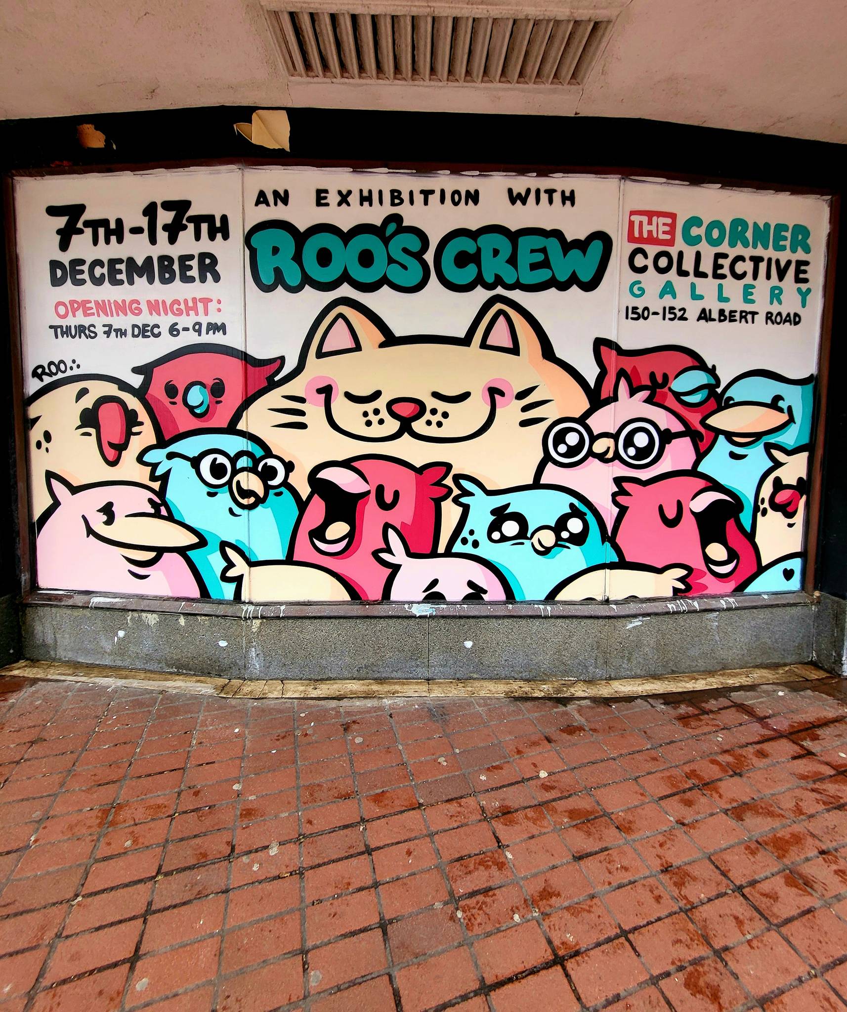 Roo Abrook, farkFK, My Dog Sighs, RoosArt, Mister Samo, Berk MLC, South Soak, Various Artists, Claudia La Bianca, Irony&mdash;Palmerston Road Precinct