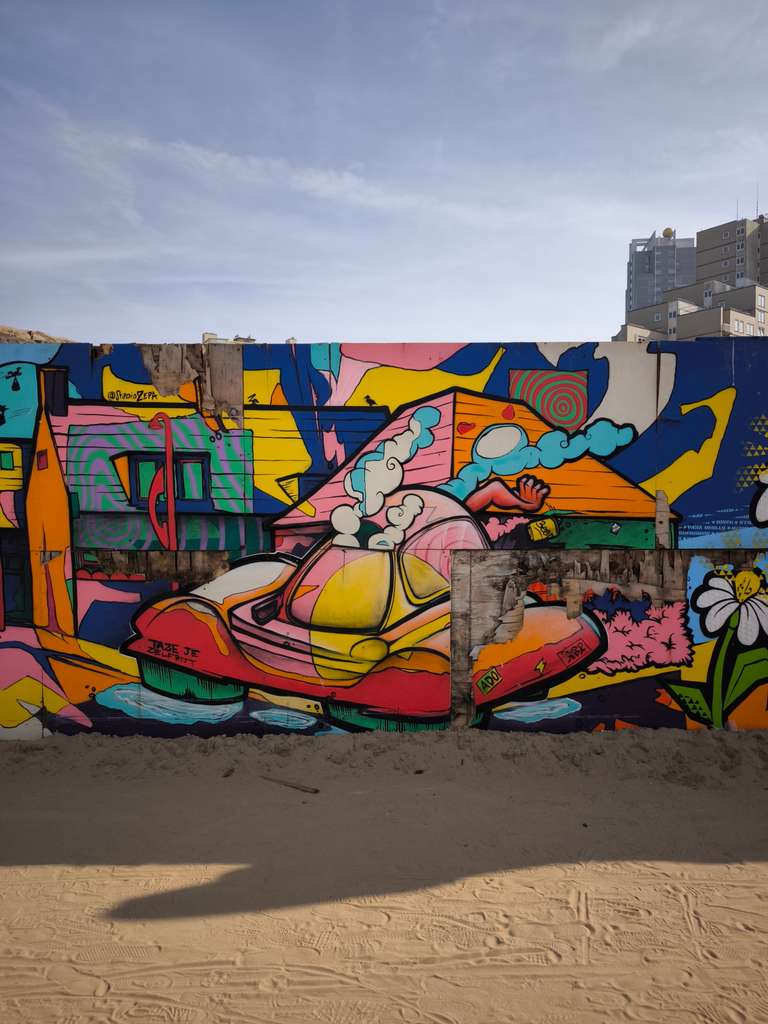 Beach Mega Wall by Ringo, Studio Zepa, SOGOshow - Street Art
