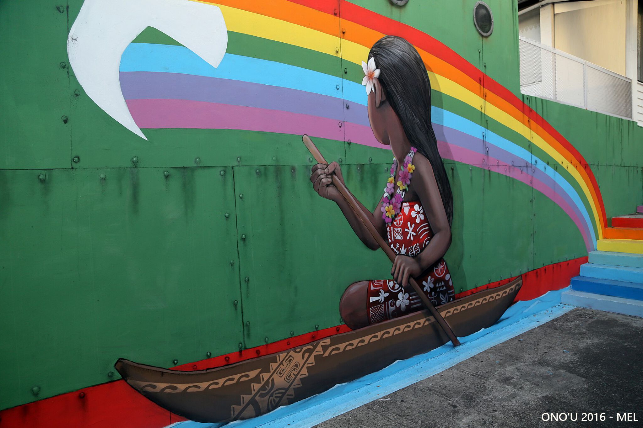 Seth Globepainter&mdash;Seth in Papeete - Te anuanua aito