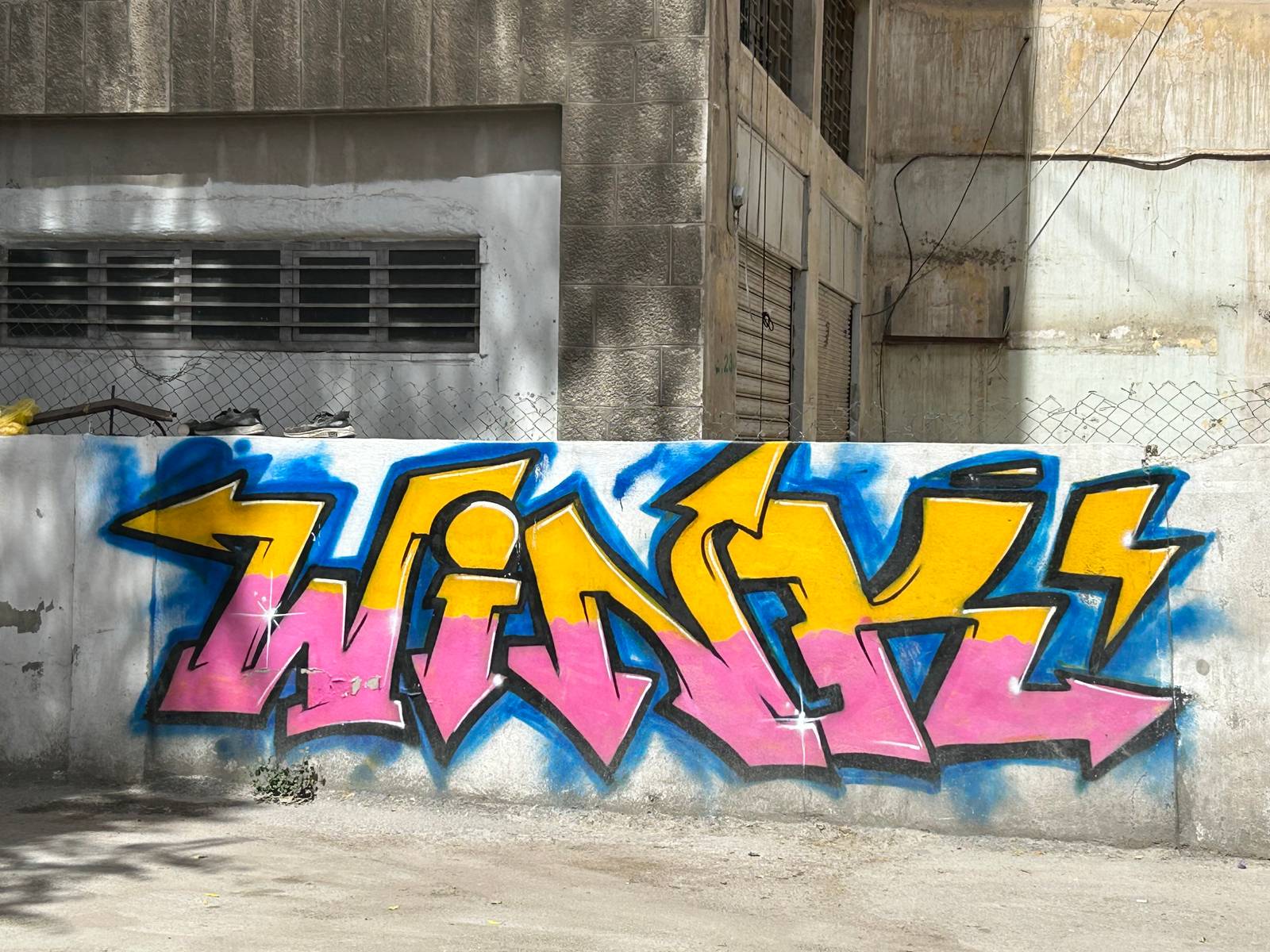 Wink Graffiti&mdash;Wink
