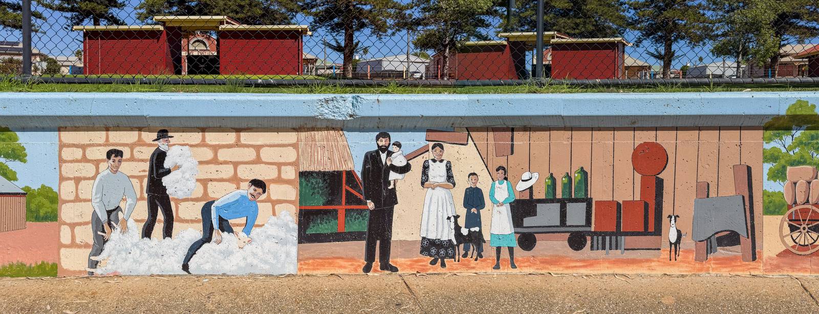 Julie Cheshire&mdash;Wallaroo Heritage Mural
