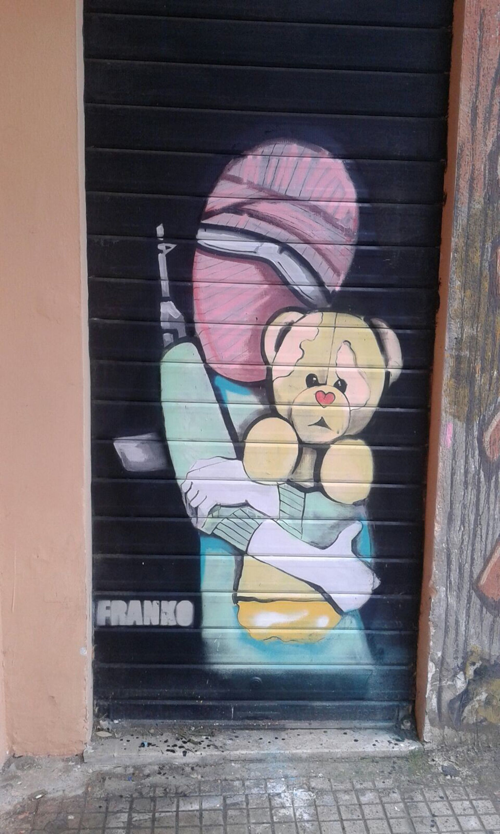 Franko albania&mdash;Against War