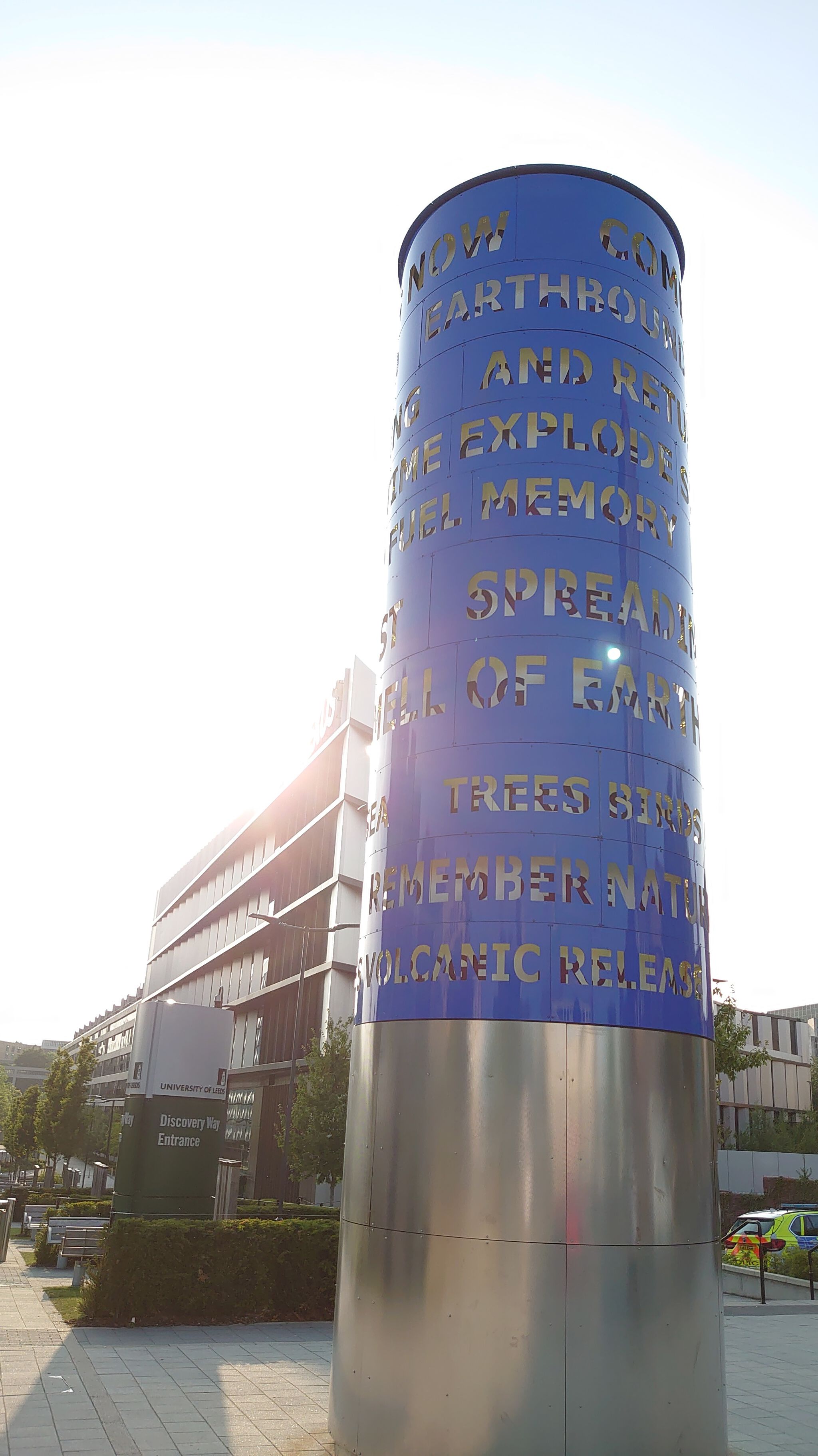 Liliane Lijn&mdash;Converse Column