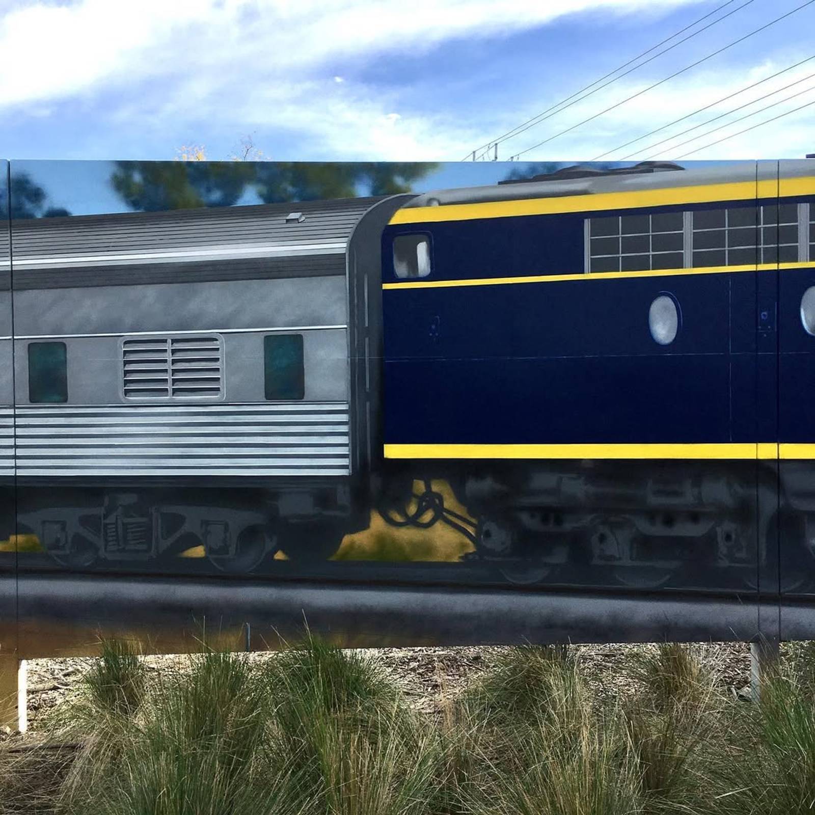 Tim Bowtell&mdash;Southern Aurora Train