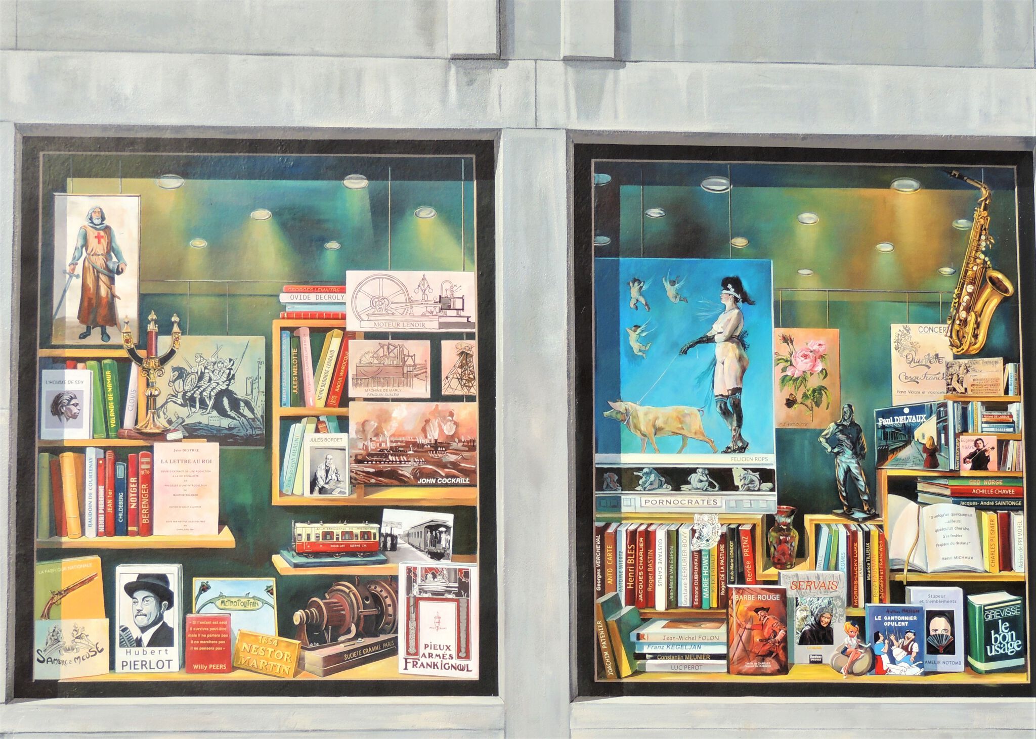 CITÉCRÉATION&mdash;Fresque des Wallons